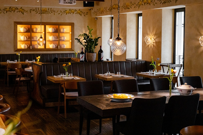 третий ужин проекта «Приключения итальянцев в России»